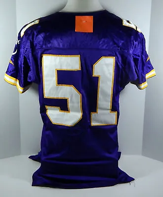 2000 Minnesota Vikings  #51 Game Issued Purple Jersey • $179.99