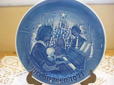 1971 B&G Copenhagen Christmas At Home Porcelain Plate Made In Denmark • $20