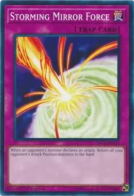 Yugioh! MP Storming Mirror Force - SDCL-EN038 - Common - 1st Edition Moderately  • $0.99