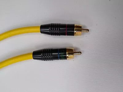 Cable Talk Improved 3 Audio Interconnects 2 X 0.5m Plus Cable Talk Connectors • £5