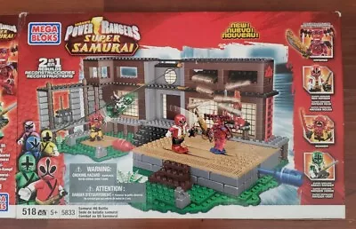 Mega Bloks Construx Super Samurai Power Rangers HQ Battle Xandred Mooger • $99.99