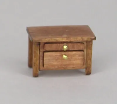 1:48 1/4  Scale Dollhouse Miniature Furniture Kit Mission Night Stand - 0002611 • $6.75