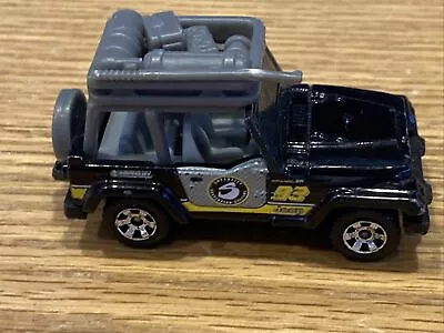 Matchbox Blue 1998 Jeep Wrangler Loose Black • $3