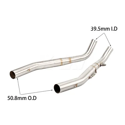 For Honda Varadero 1000 99-14 XL1000V XL 1000V Motorcycle Exhaust Mid Link Pipe • $151.67