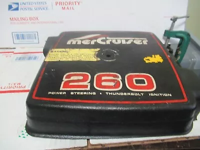 MERCRUISER 260HP  Thunderbolt Ignition CARBURETOR COVER FLAME ARRESTER COVER • $50