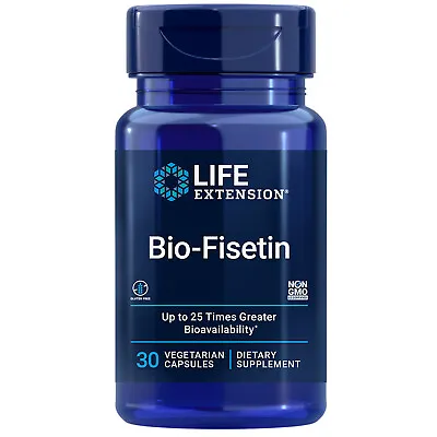 Bio-Fisetin 30 Caps Life Extension Optimized Cellular Cognitive And Longevity • $12.23