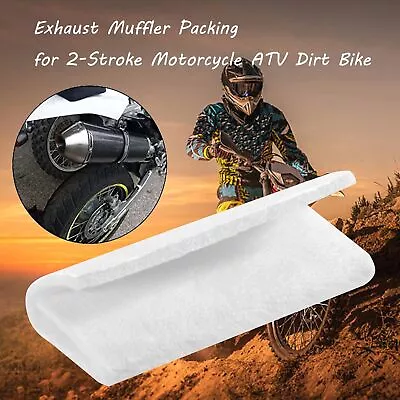 4 Stroke Silencer Packing Exhaust Muffler Motorcycle Dirt Bike ATV Enduro • $15.80