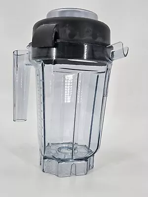 Vitamix 32 Oz DRY CONTAINER *No Blade* Lid Plug Tamper & CLEAN • $70