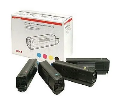 4 X Original Toner OKI C5250 C5450 C5510 C5540 MFP / 42403006 Rainbow Kit New • £246.28