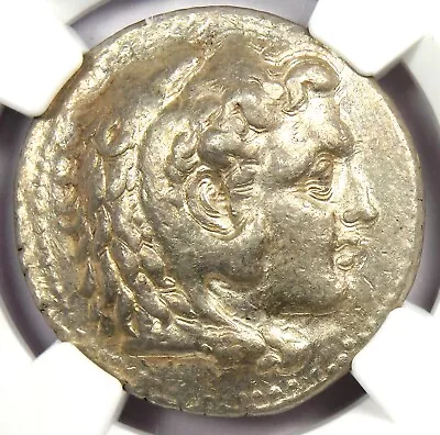 Alexander The Great III AR Tetradrachm Coin 336-323 BC - Certified NGC XF (EF) • $631.75