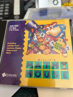 Millie's Math House- Math Skills For 2-5 CD • $0.99