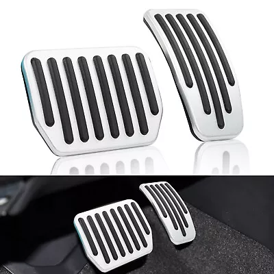 Car Non Slip Accelerator Brake Foot Rest Pedal Pad Cover Set For Tesla Model 3 Y • $14.89