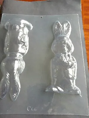 Giant Boy Bunny With Carrots Chocolate Mould/moulds/3-d/25.5cm High/easter Gift • £10.50