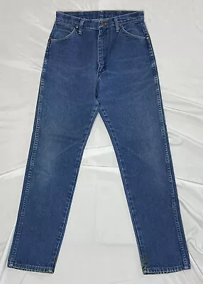 Wrangler Jeans Cowgirl 14MWZG USA Made 100% Cotton Denim Juniors Sz. 11 X 30 • $16.99