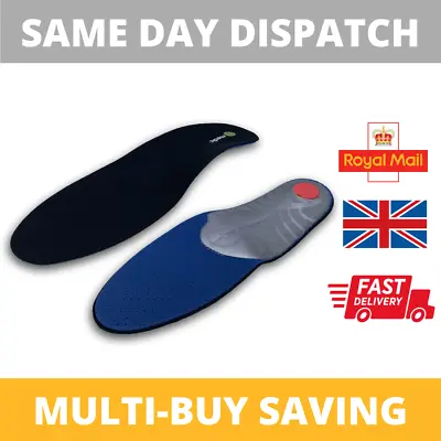 CSM Insoles Othotic Everyday Arch Support Comfort Metatarsal Raise Shoe Inserts • £4.95