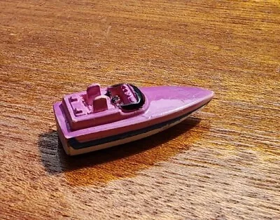 Vintage Micro Machines Galoob Speed Boat Pink • $5.50