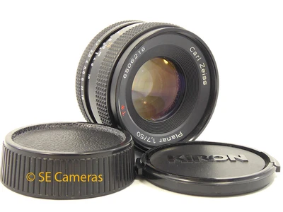 £99.99 • Buy Carl Zeiss Planar T* 50mm F1.7 Prime Lens Contax Yashica Fit *excellent*