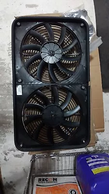 Maradyne Cooling Fan MJS26K; Jetstreme II 12  Dual Electric 2600 CFM 24.8 Amps • $260