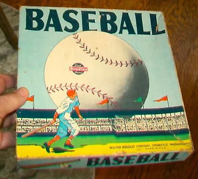 VIntage C1941 Milton Bradley Baseball Board Game No. 4886 • $22.95