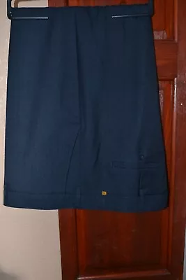 Farah  Classic Mens Flexi Waist Trousers Navy Size 50 Waist 27in. L  BNWOT  • £15