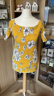 Dorothy Perkins Ladies Off The Shoulder Top Excellent Condition( Size 12 ) B13 • £2