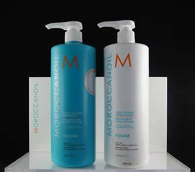 Moroccanoil Extra Volume Shampoo / Conditioner (1 L / 33.8 Oz) Fine To Medium • $61.99