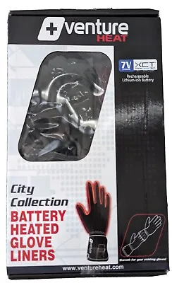Venture Battery Powered Heated Glove Liners Black Sm BX-923  • $71.99