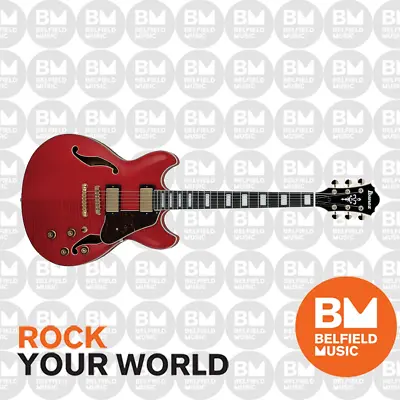 Ibanez AS93FM Artcore Electric Guitar Hollow Body Transparent Cherry Red • $1349