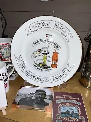 Justice For Mineworkers Miners Strike Plate • £10