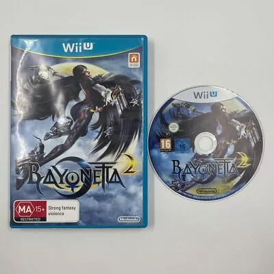 Bayonetta 2 Nintendo Wii U Game PAL 17m4 • $24.95