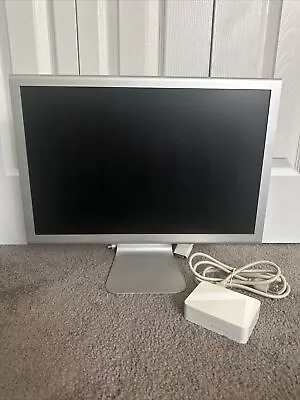 Apple 23  LCD Cinema HD Display DVI - A1082 TESTED GOOD SHAPE WITH POWER READ • $60