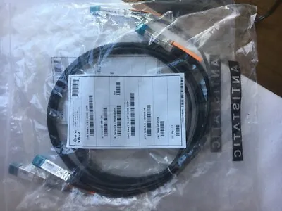 NEW CISCO SFP-H10GB-CU3M SFP+ 3 Meter 10GBASE Twinax Cable 37-0961-03 • $18.66