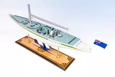 $349.53 • Buy AUSTRALIA II WOODEN MODEL Yacht Ship America's Cup Sailboat– Limited Edition
