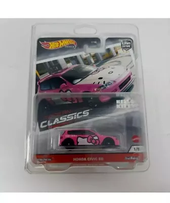 Hot Wheels 2020 Modern Classics Honda Civic Eg Pink Hello Kitty W/ Protector • $45