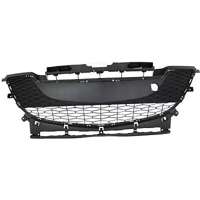 Bumper Grille For 2010-2011 Mazda 3 Front 2L Textured Gray BBM4501T1H MA1036112 • $73.34