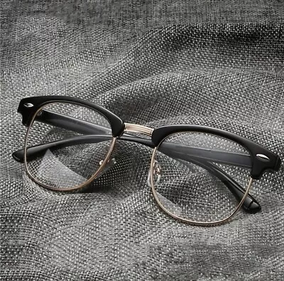 Classic Vintage Retro Fashionable Mens Womens Malcolm X Style Clear Lens Glasses • $16.99