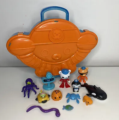 Octonauts Octopod Creatures On The Go Carry Case With Figures • £32.90