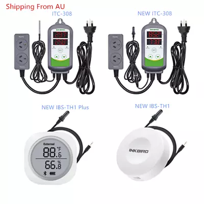 $36.54 • Buy Inkbird Temperature Controller Heat Cool Thermostat + Data Logger Aquarium Probe