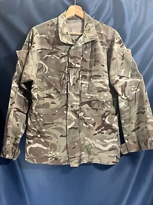 British Army Jacket Combat MTP Camo Field Shirt Jacket Military Size 170/88 • £7.95