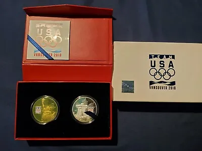 Team USA Vancouver 2010 Olympics Commemorative Medal Set • $25