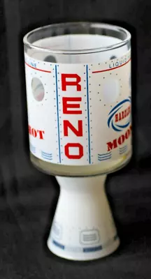 Vintage 1969 NASA Apollo 11 Moonshot Glass Man On The Moon Harold’s RENO • $12