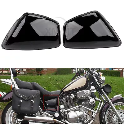 Blk Battery Side Panel Cover For Yamaha Virago 750 XV750 88-UP Virago 1100 84-UP • $24.68