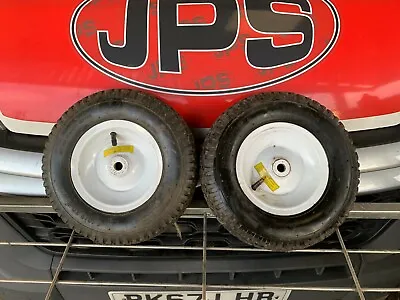 £48 • Buy Pair Of 4.10 / 3.5 - 6 Wheels And Tyres, Fits 16mm Shaft / Stub.   .£40+VAT