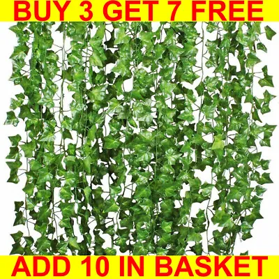 Artificial Hanging Plant Fake Vine Ivy Leaf Greenery Garland Party Wedding Decor • £2.89