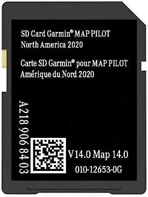 Maps Navigation SD Card Garmin Pilot GPS For Mercedes Benz CLA GLA A2189068403  • $33.66