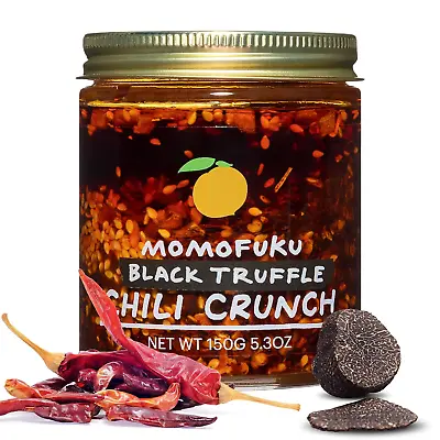 Momofuku Black Truffle Chili Crunch By David Chang 5.3 Ounces Chili Oil With ... • $22.09