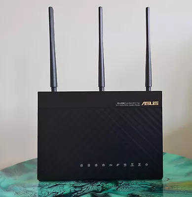 ASUS DSL-AC68U Dual Band Wireless-AC1900 ADSL/VDSL Modem Router • £0.99