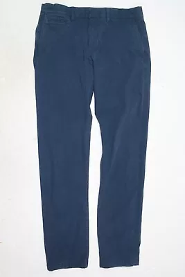 J.Crew Tech Pants Mens 31x32 Navy Blue 484 Slim Fit Cotton Stretch Casual • $17.97