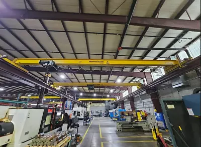 5 Ton Proserv X 43'-5'' Span Overhead Bridge Crane With WS Shawbox Hoist • $21840