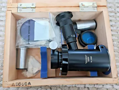 Microscope Leitz Reichert Parts Lot In Box - Metallograph Lenses Filters Etc • $74.99